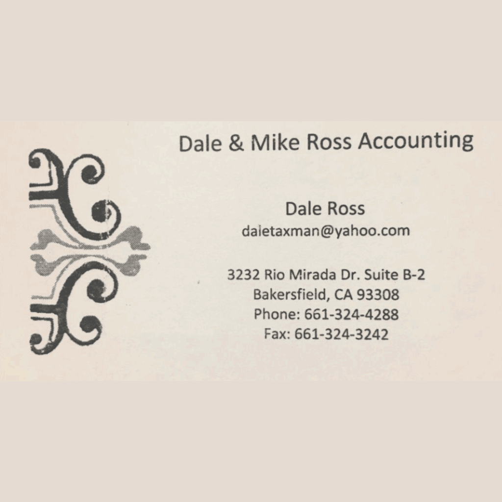 Dale and Mike Ross Accounting