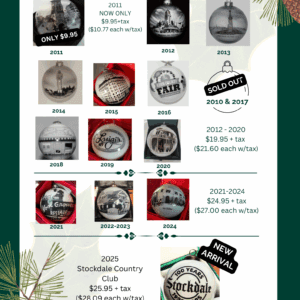 Bakersfield Christmas Ornaments