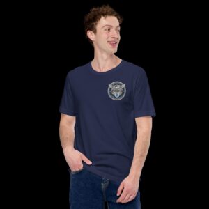Unisex T-shirt with 100% Combed and Ring-spun Cotton