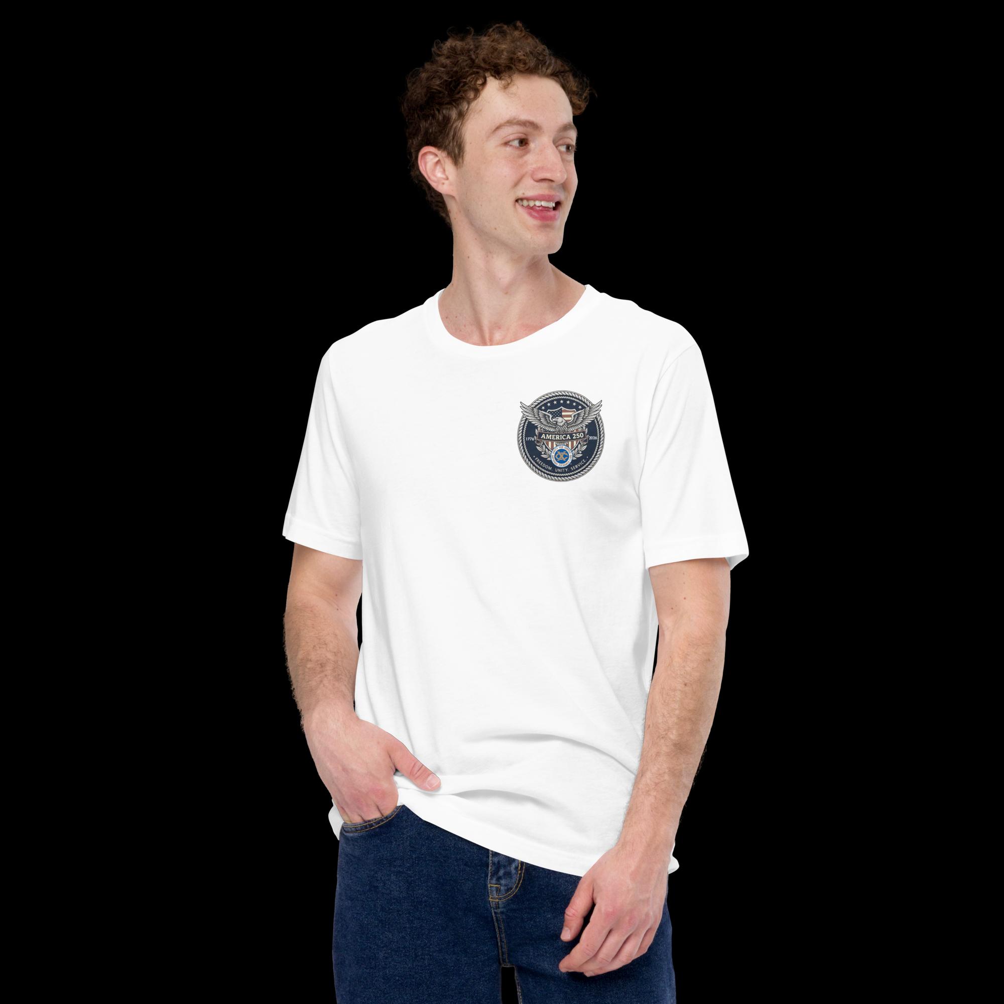 Unisex T-shirt with 100% Combed and Ring-spun Cotton - Image 11