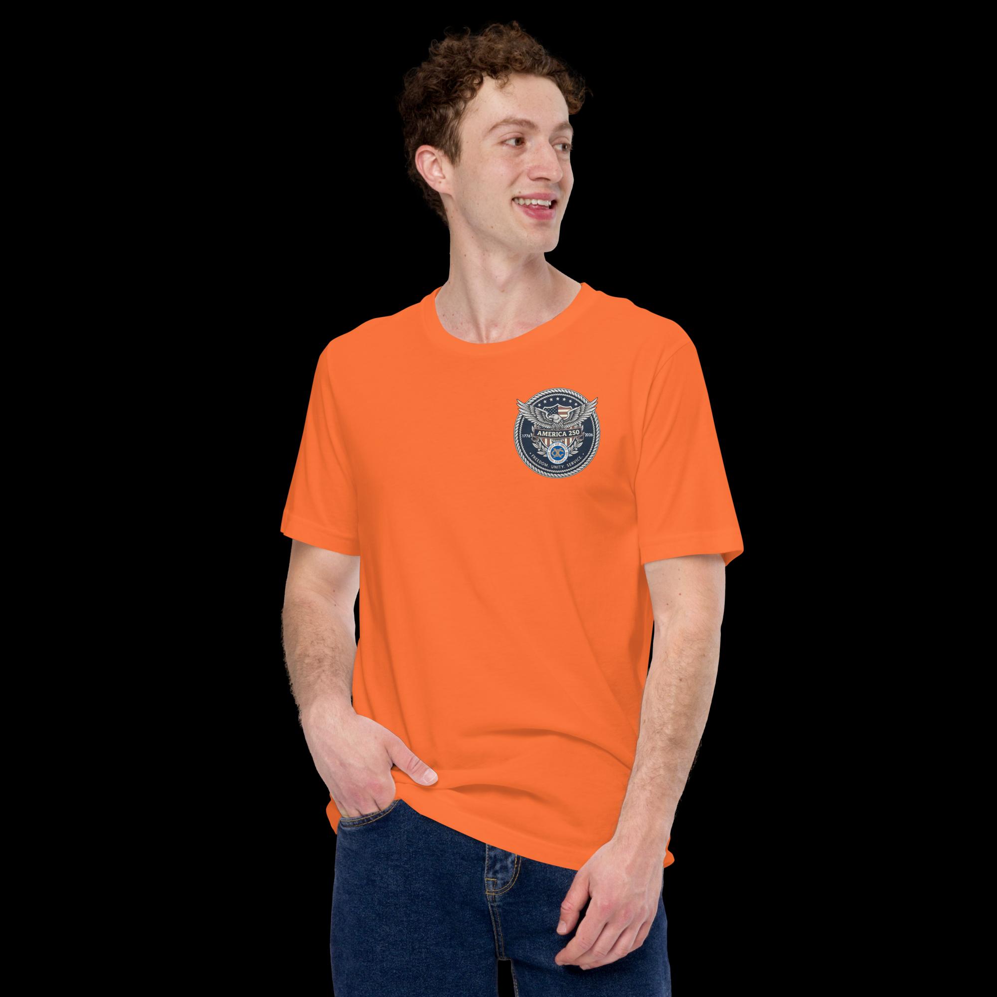 Unisex T-shirt with 100% Combed and Ring-spun Cotton - Image 12