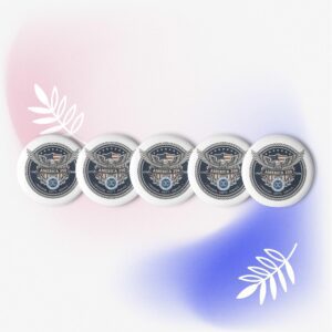 Set of Pin Buttons