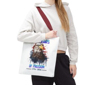 Patriotic Eagle Tote Bag