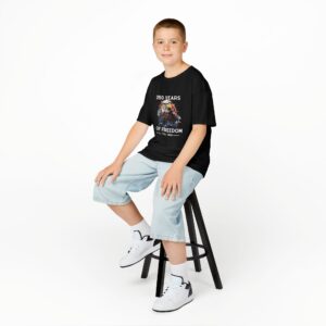 Cool Owl Graphic Kids Tee - Comfortable Heavy Cotton T-Shirt