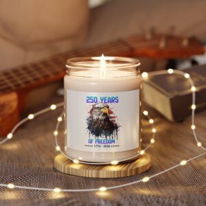 Freedom Eagle Scented Soy Candle - 250 Years of Independence