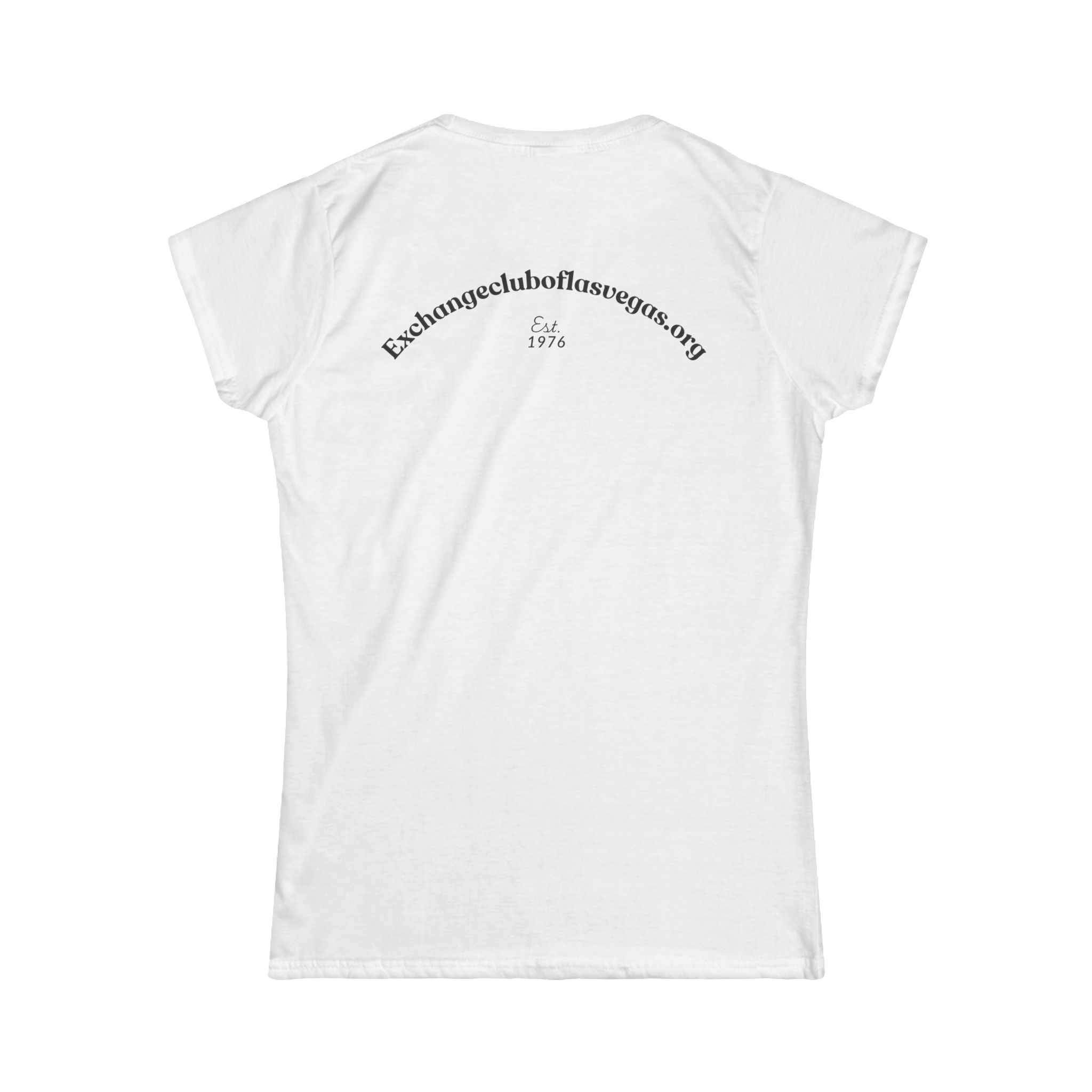 250th Anniversary Exchange Club Women's Tee — Las Vegas - Image 2
