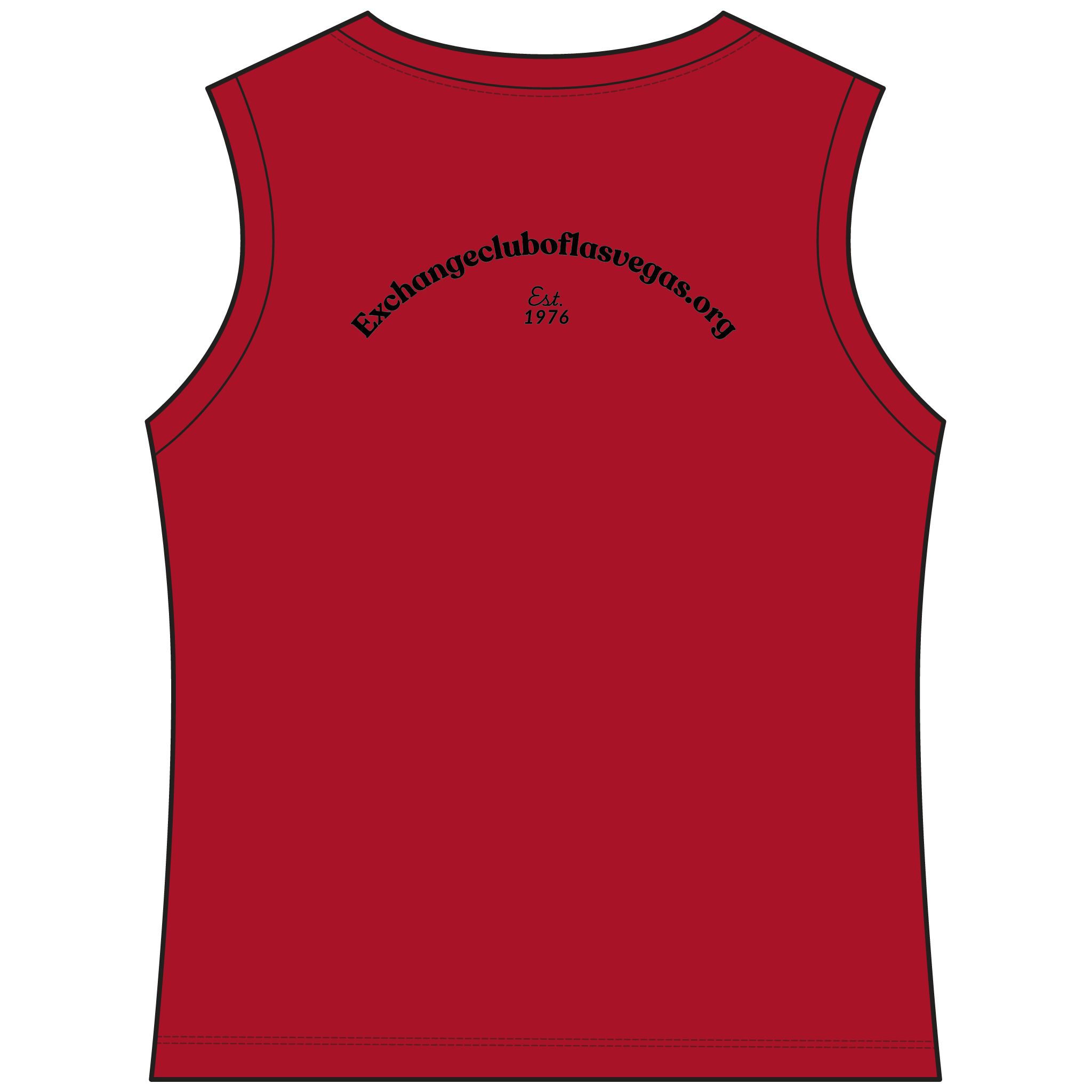 250th Anniversary USA Women V-Neck Tank Top — United States 1776–2026 Celebration - Las Vegas - Image 4