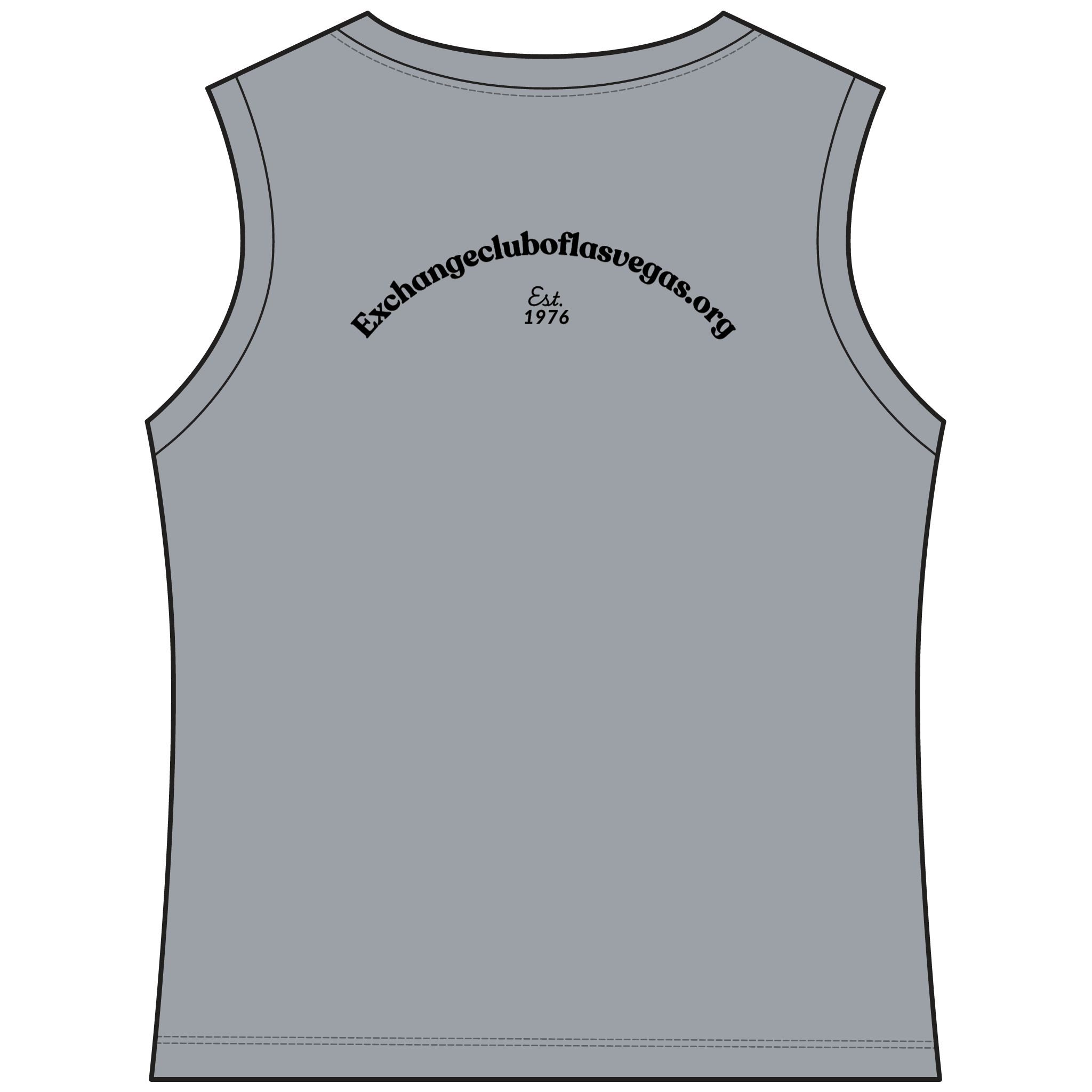 250th Anniversary USA Women V-Neck Tank Top — United States 1776–2026 Celebration - Las Vegas - Image 2