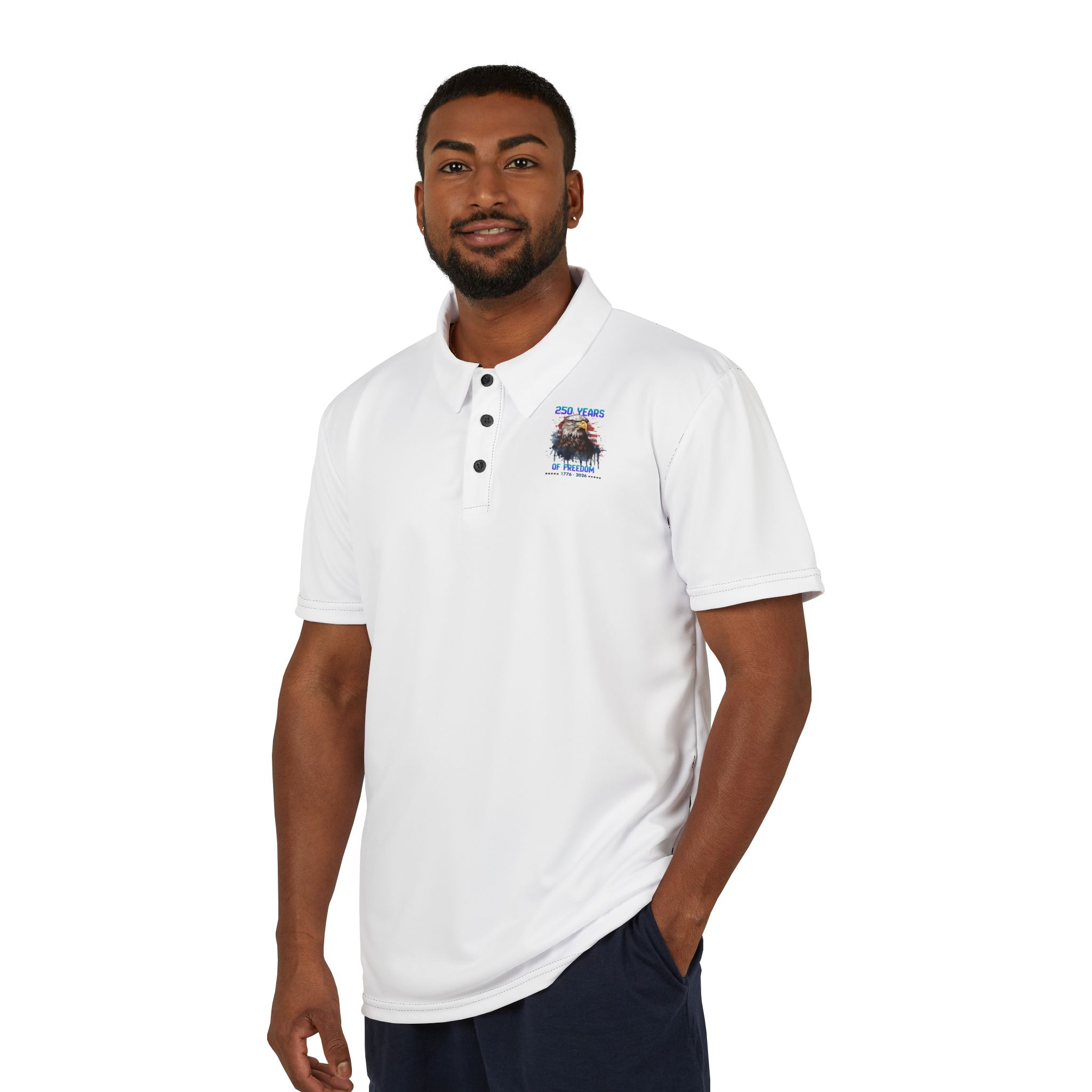 Stylish Unisex Polo Shirt with Unique Design - Image 3