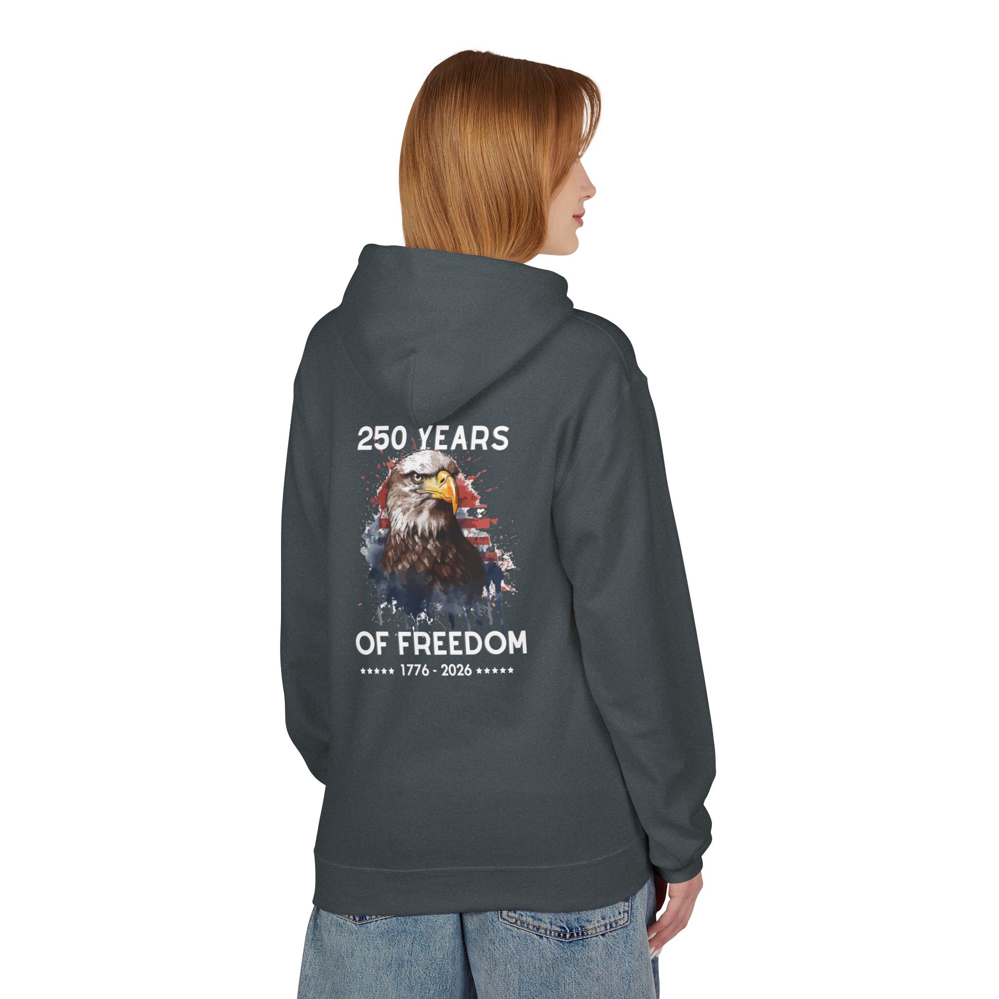 Freedom Eagle Graphic Hoodie - Image 10