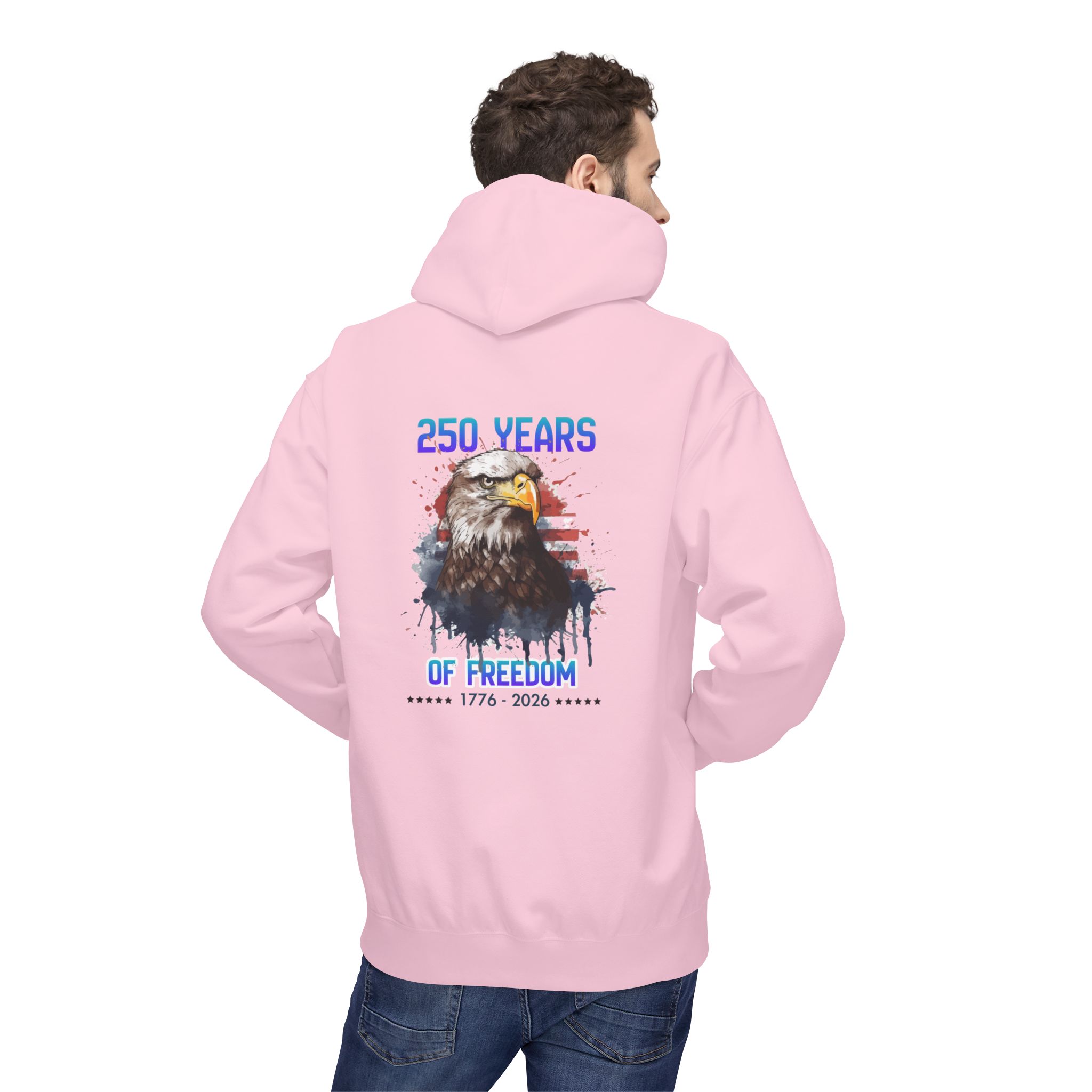 Freedom Eagle Graphic Hoodie - Image 13