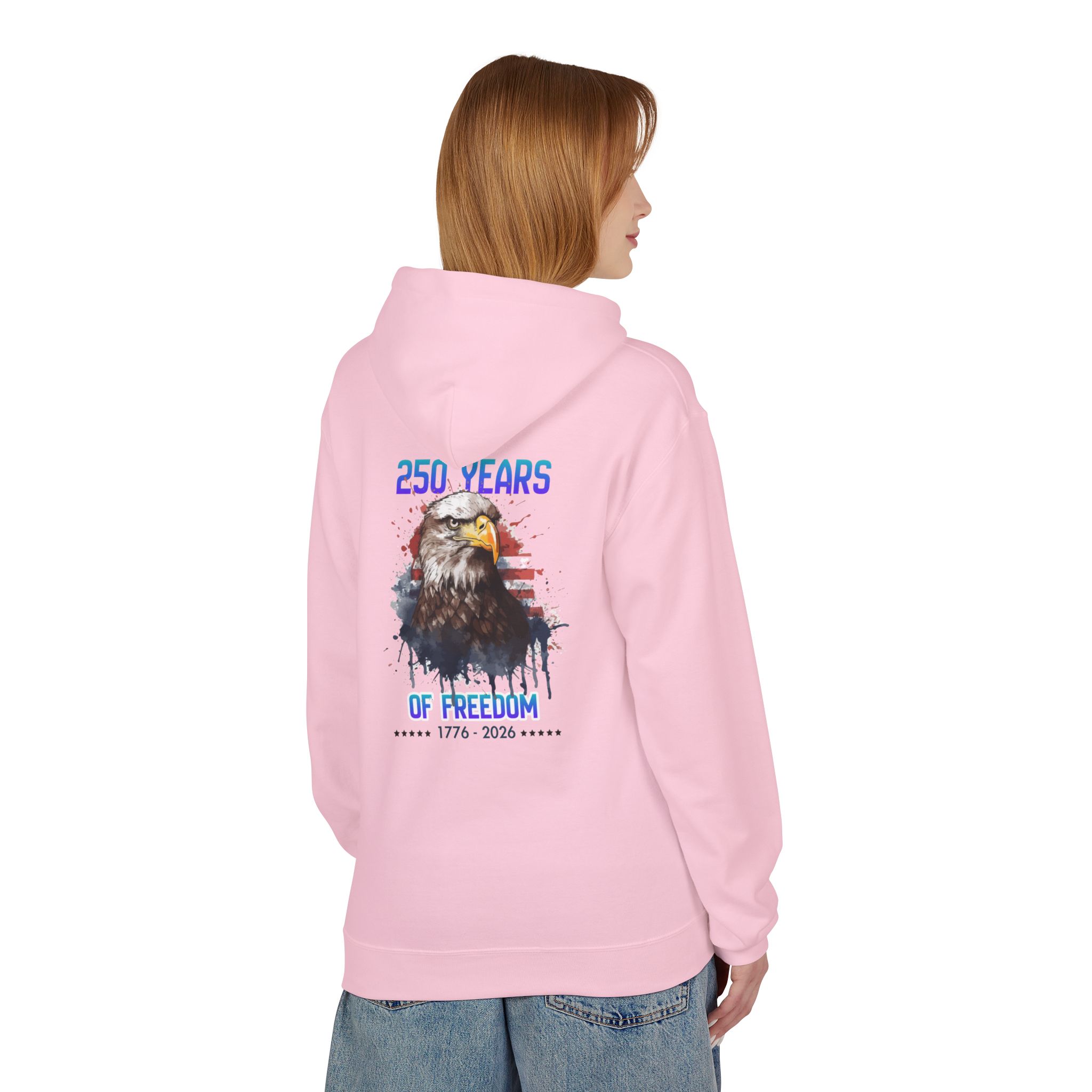 Freedom Eagle Graphic Hoodie - Image 14