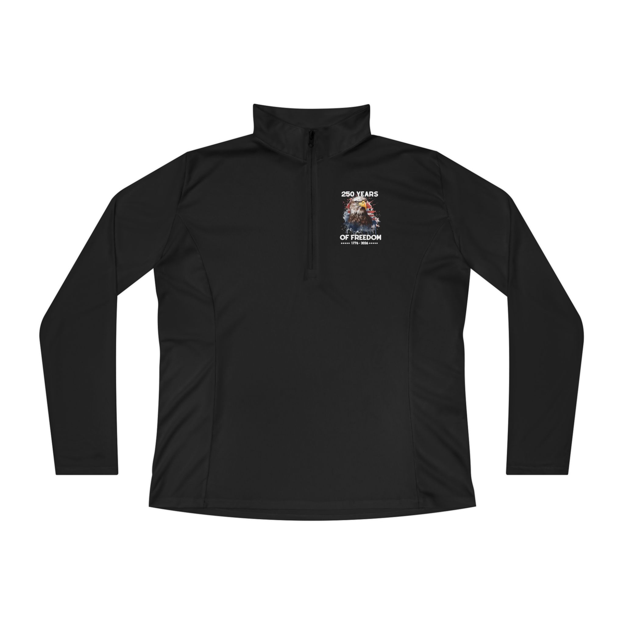 Stylish Ladies Quarter-Zip Pullover - Image 2