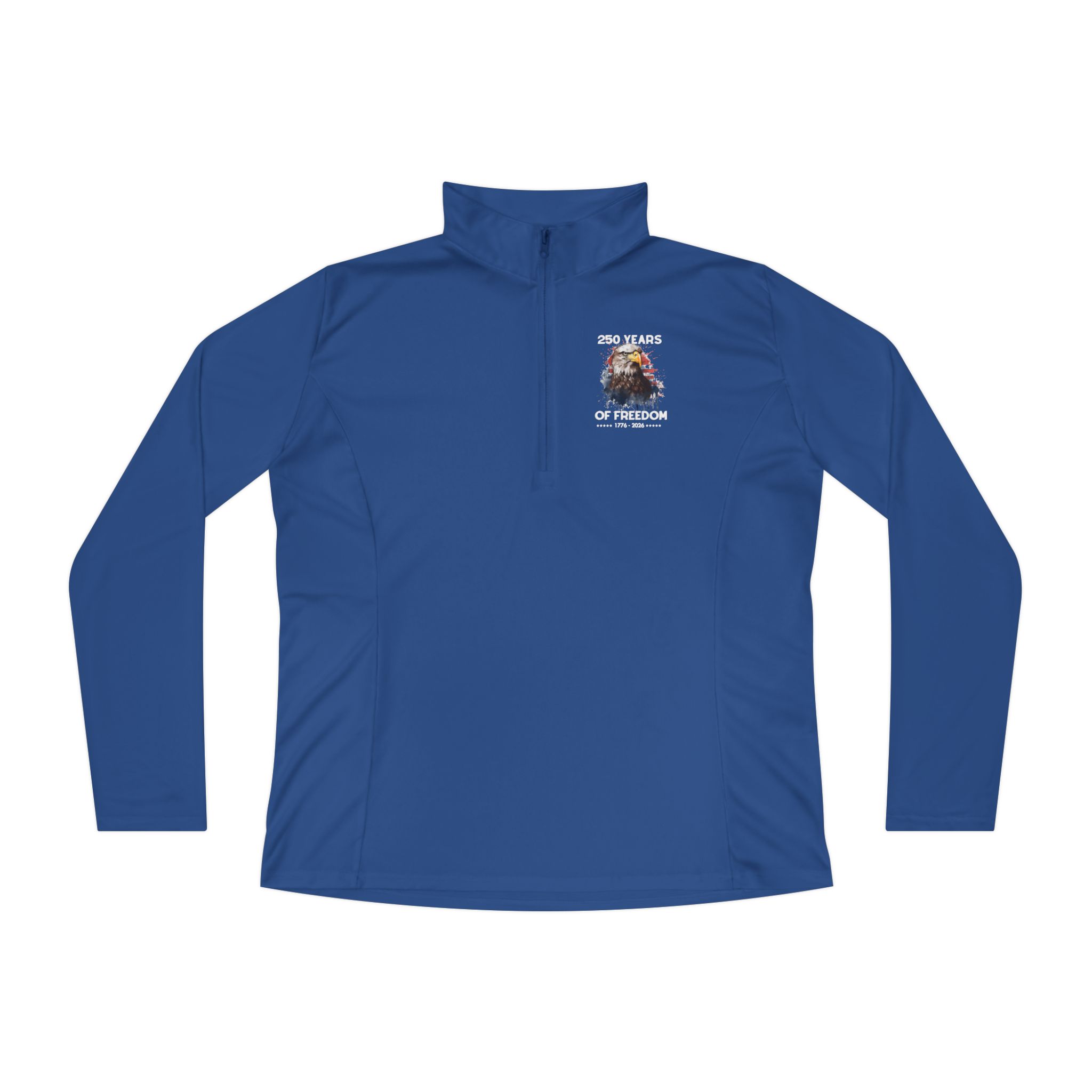 Stylish Ladies Quarter-Zip Pullover - Image 3