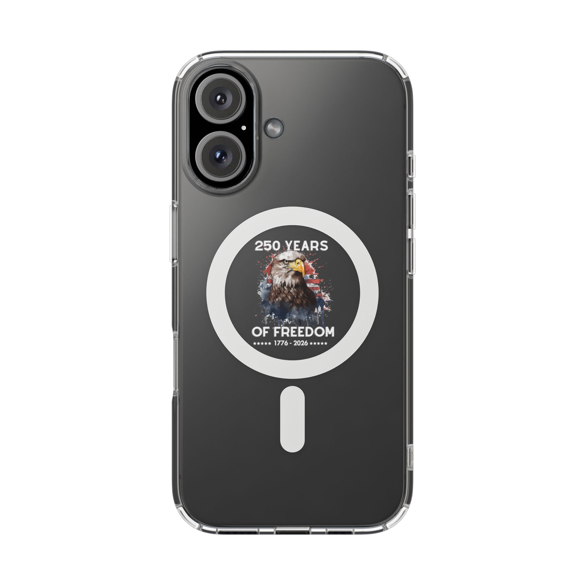 Magnetic Impact-Resistant iPhone Cases - USA Eagle Design