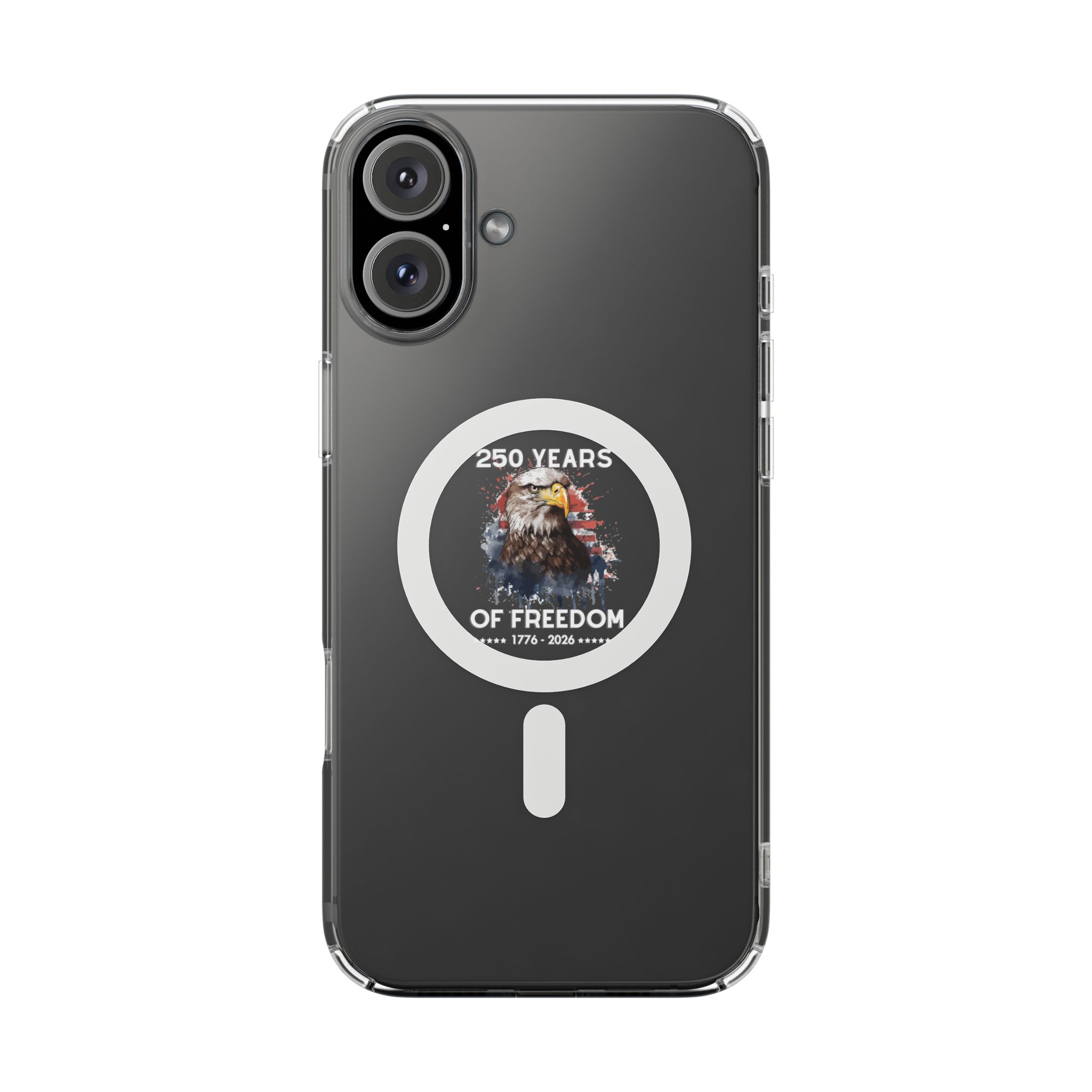 Magnetic Impact-Resistant iPhone Cases - USA Eagle Design - Image 2