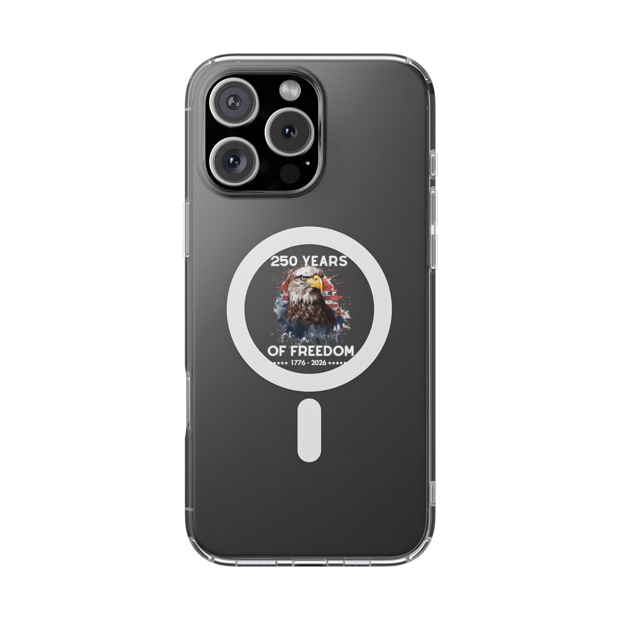 Magnetic Impact-Resistant iPhone Cases - USA Eagle Design - Image 4