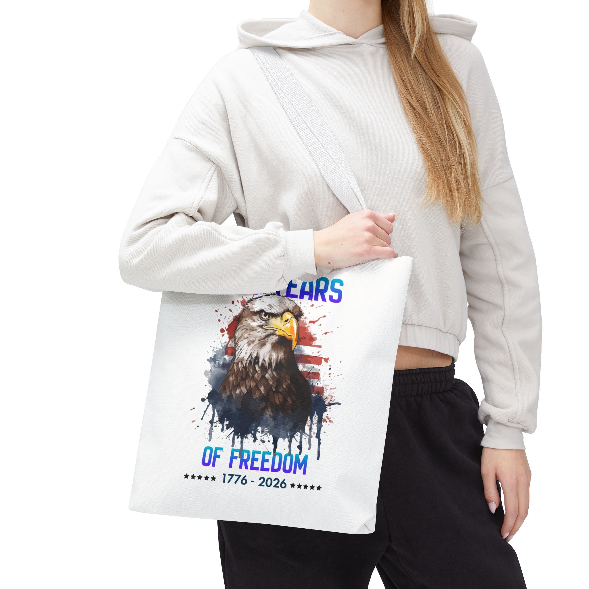 Patriotic Eagle Tote Bag - Image 13