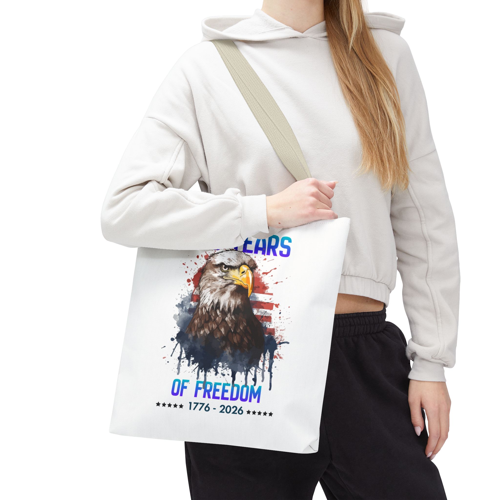 Patriotic Eagle Tote Bag - Image 19