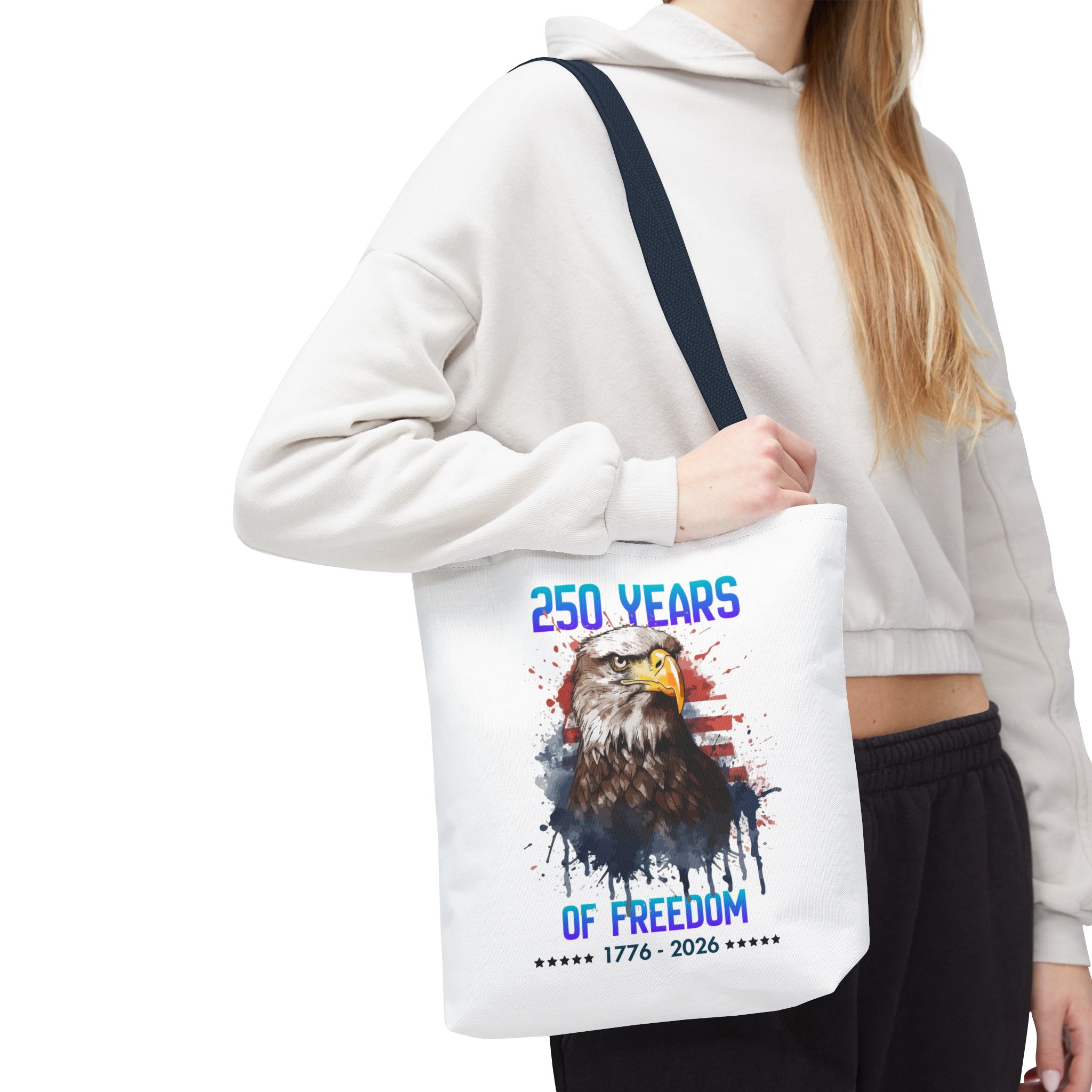 Patriotic Eagle Tote Bag - Image 23
