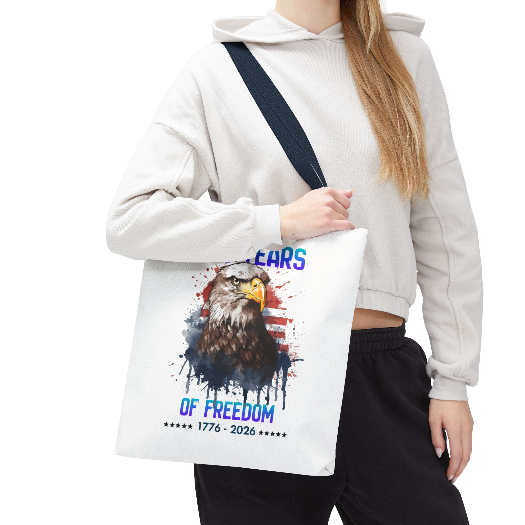 Patriotic Eagle Tote Bag - Image 25