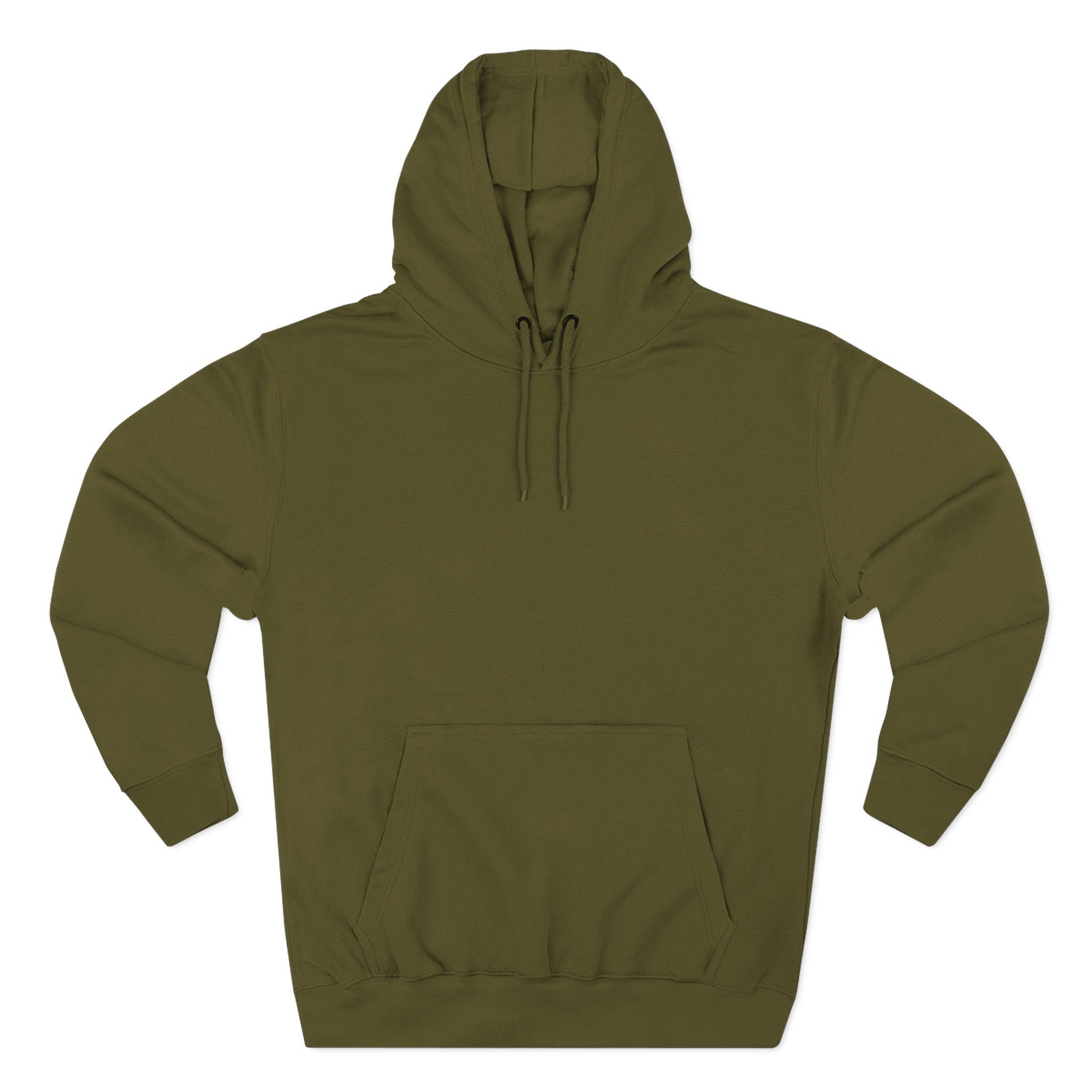 Three-Panel Fleece Hoodie for Ultimate Comfort - Image 2