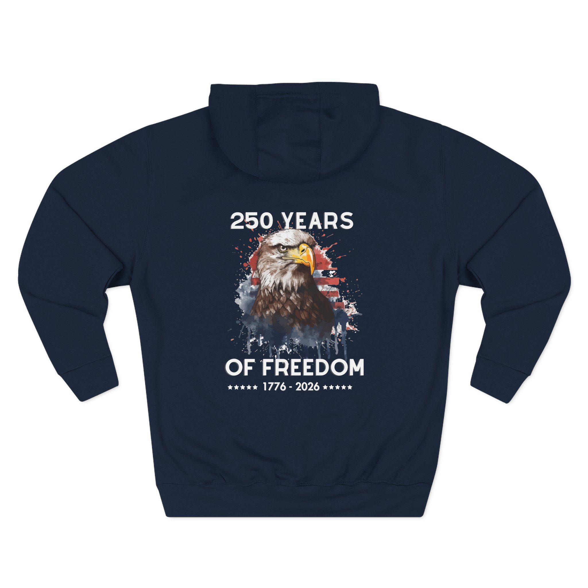 Three-Panel Fleece Hoodie for Ultimate Comfort - Image 9