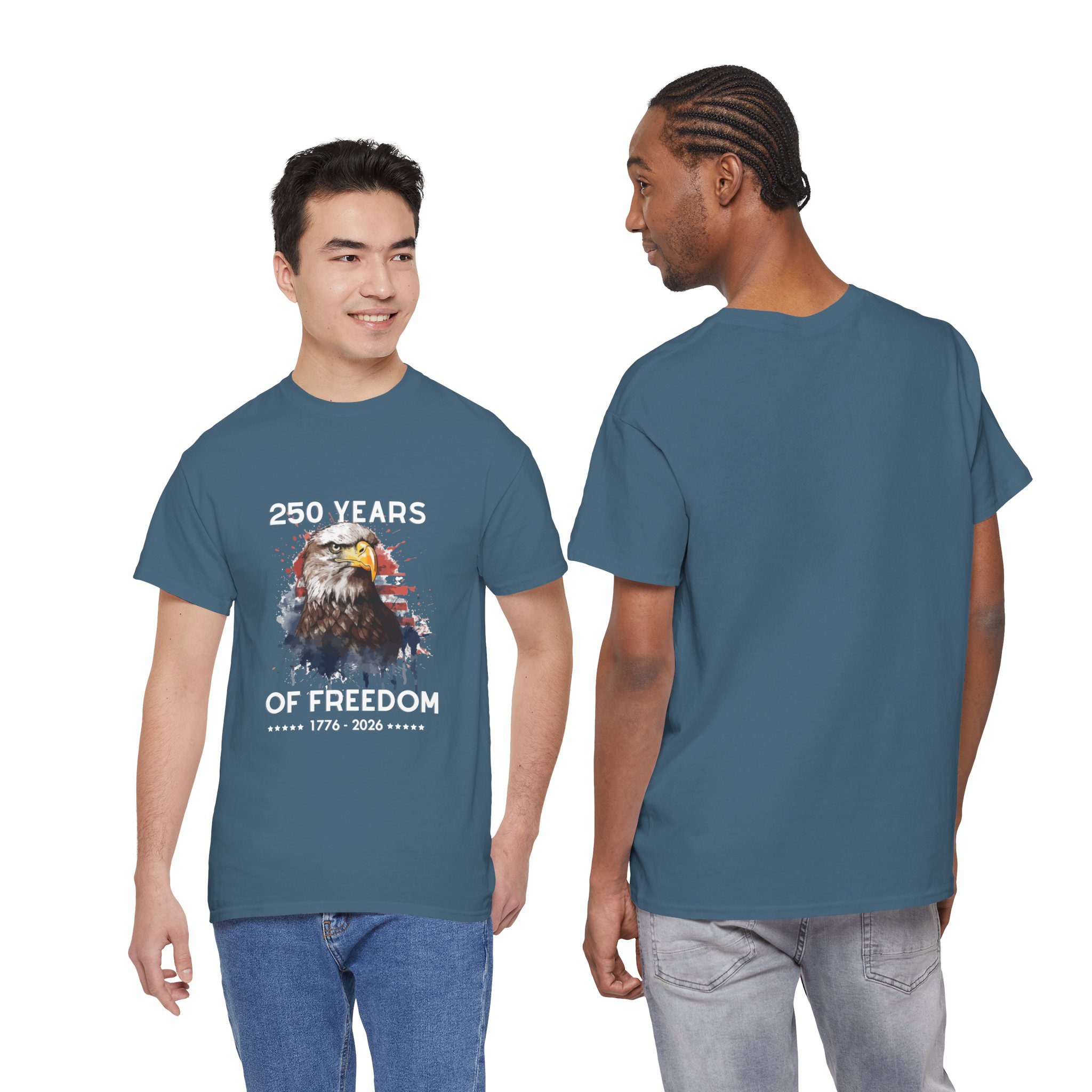 The Freedom 250 Commemorative Bald Eagle Tee - Image 2