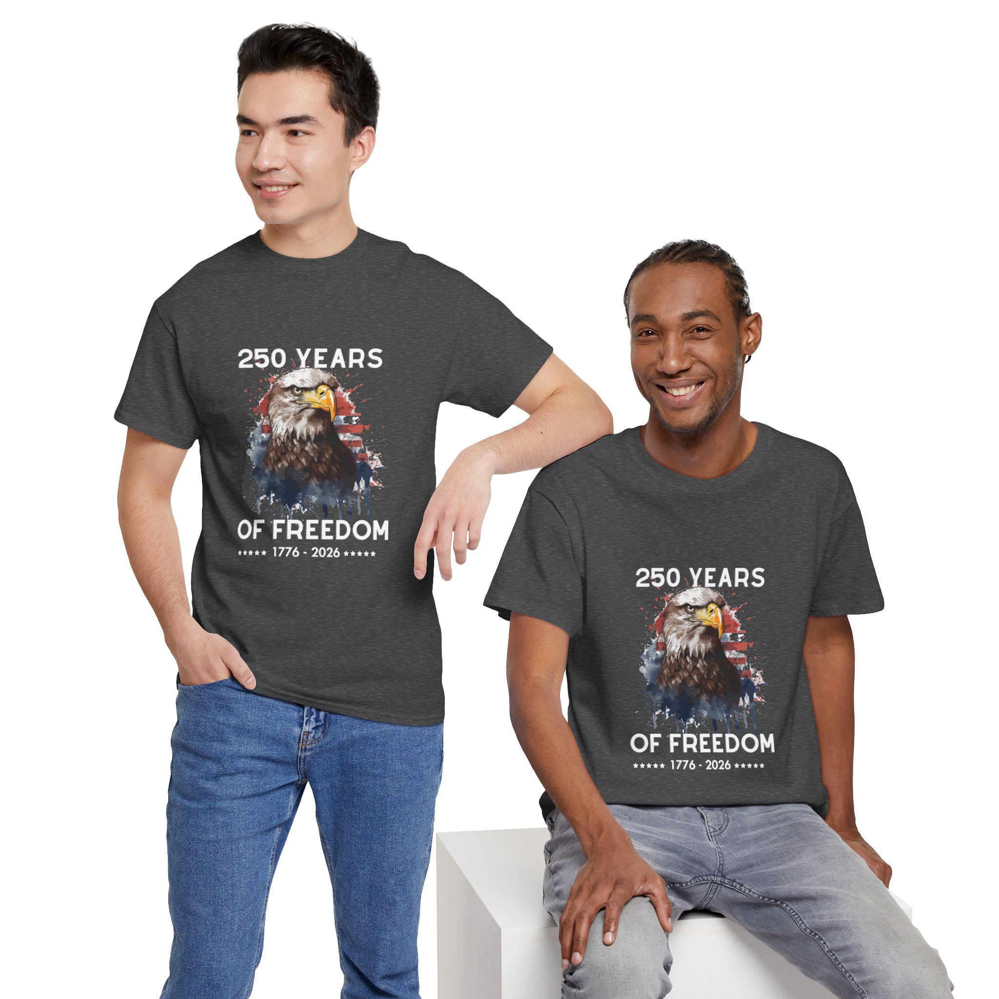 The Freedom 250 Commemorative Bald Eagle Tee - Image 7
