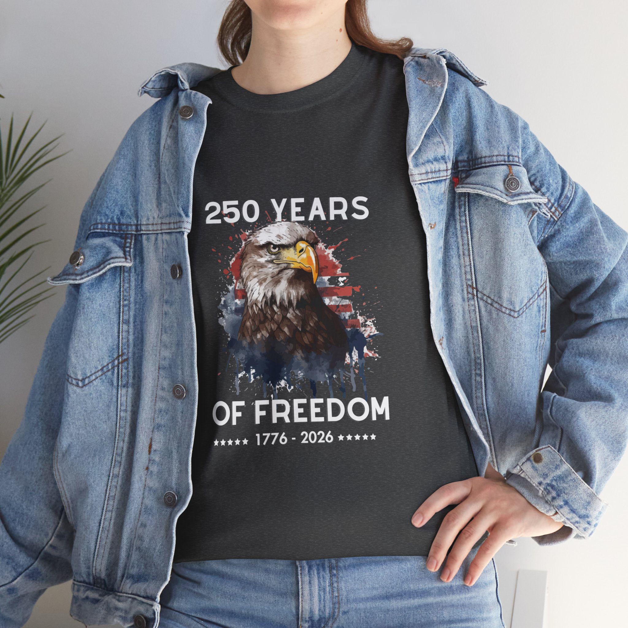 The Freedom 250 Commemorative Bald Eagle Tee - Image 8
