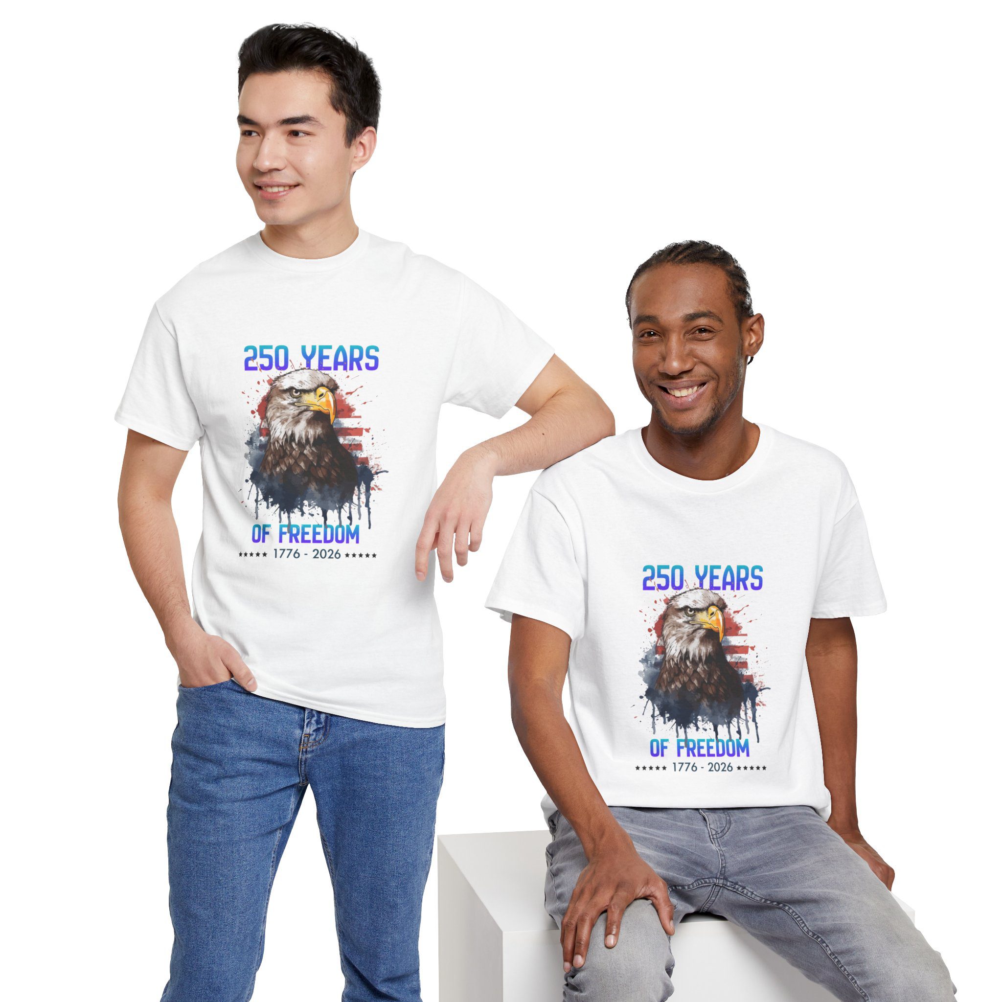 The Freedom 250 Commemorative Bald Eagle Tee - Image 11