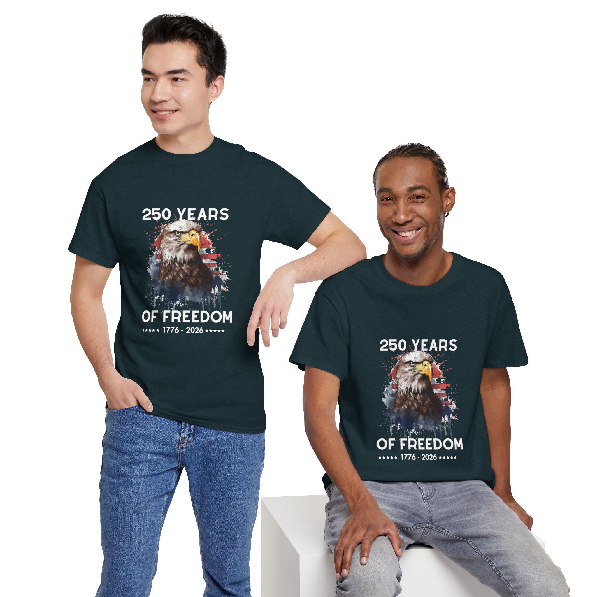 The Freedom 250 Commemorative Bald Eagle Tee - Image 39