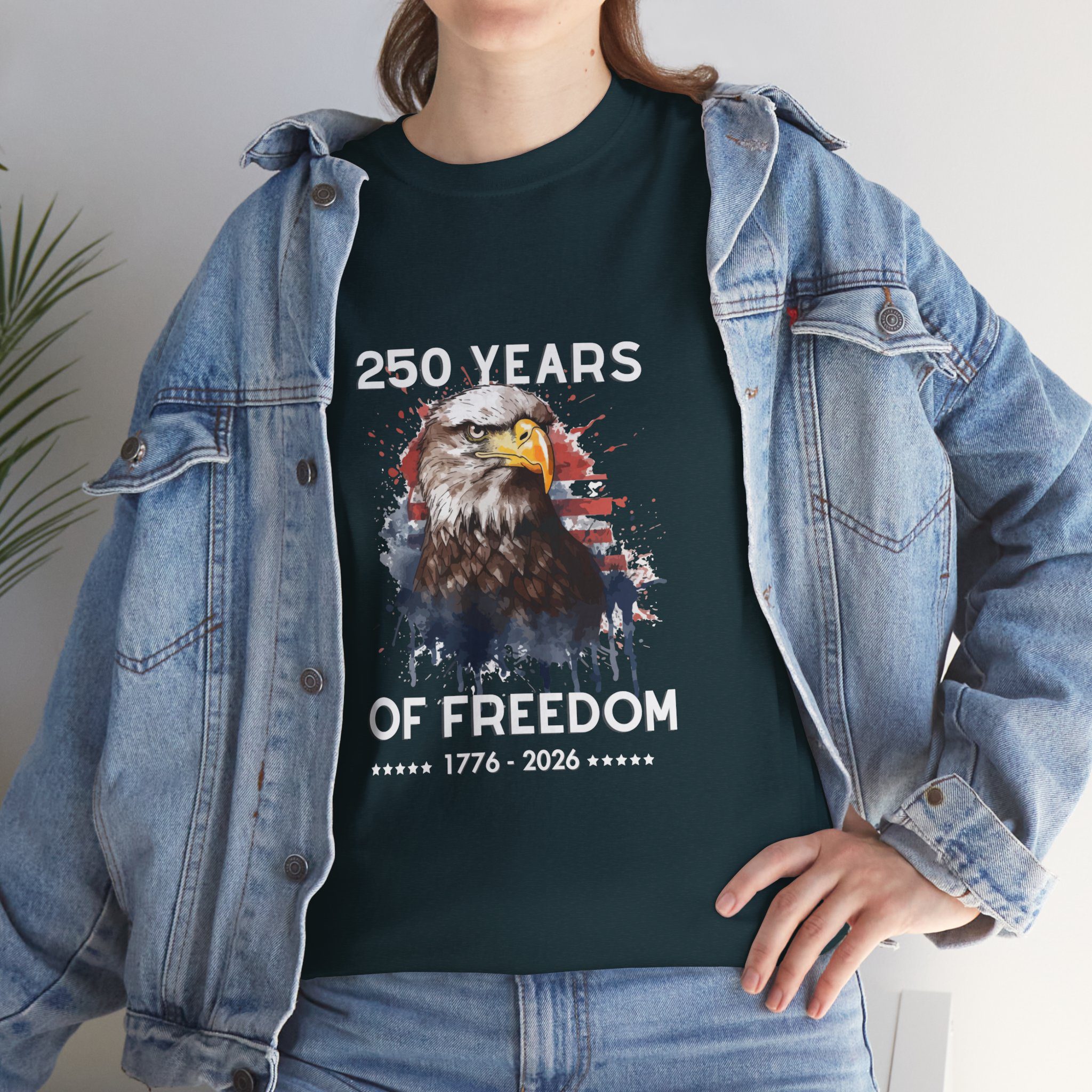 The Freedom 250 Commemorative Bald Eagle Tee - Image 40