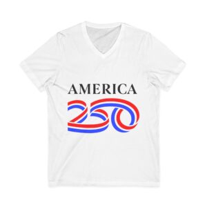 America 250 Celebration V-Neck Tee
