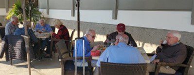 Lunch Outdoors at BCYC