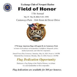 Field of Honor Flag Dedication