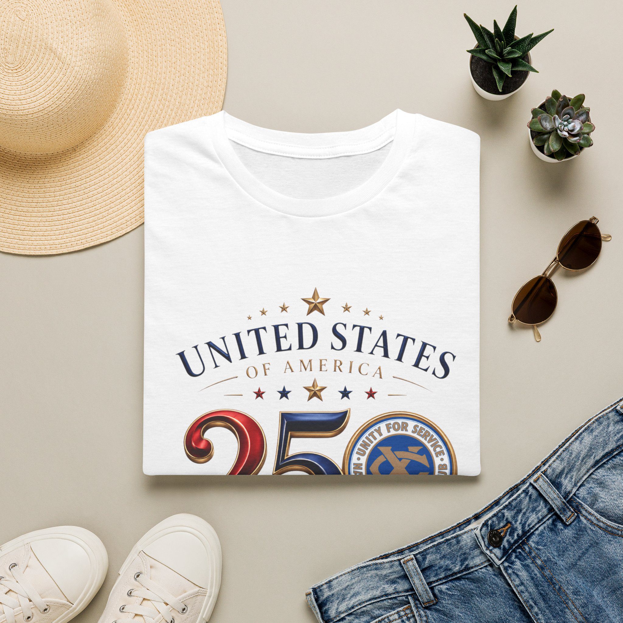 United States 250 Anniversary T-Shirt | USA 250th Celebration Tee