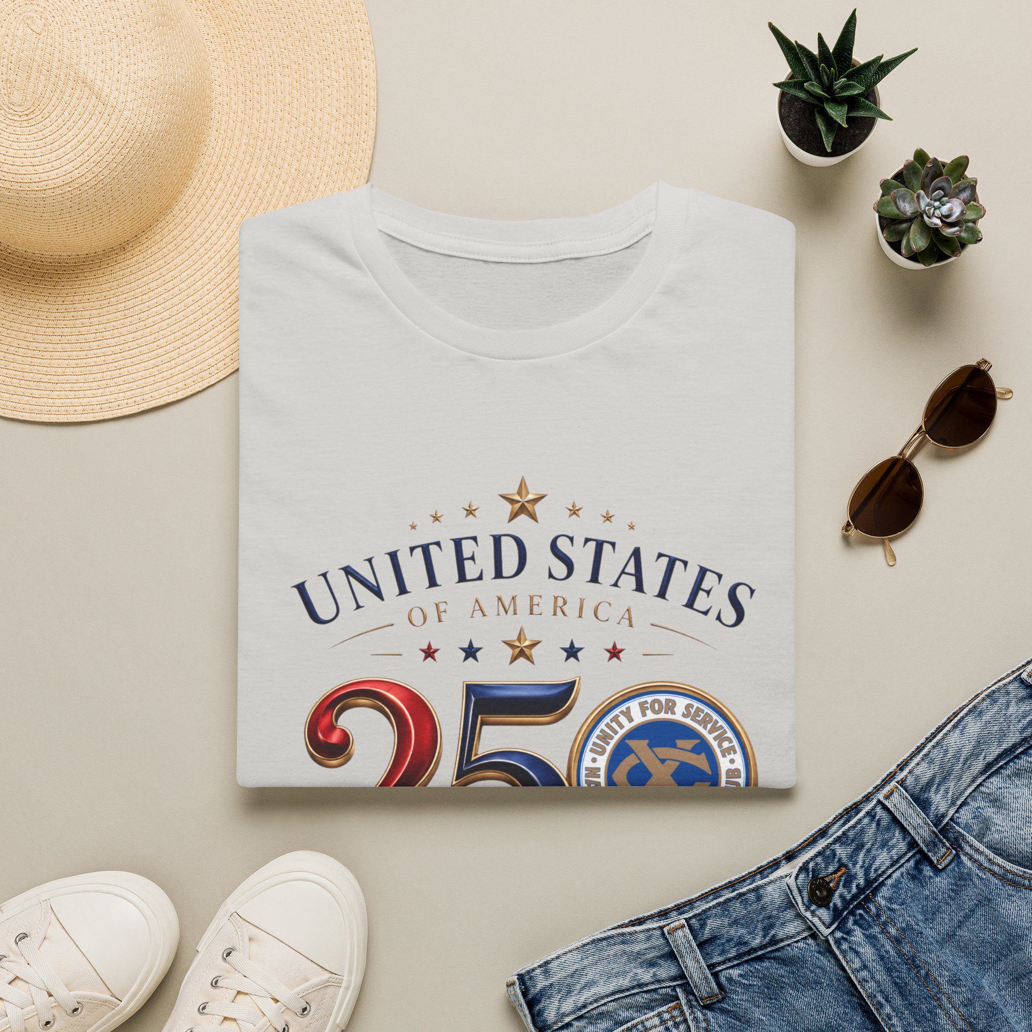 United States 250 Anniversary T-Shirt | USA 250th Celebration Tee - Image 9